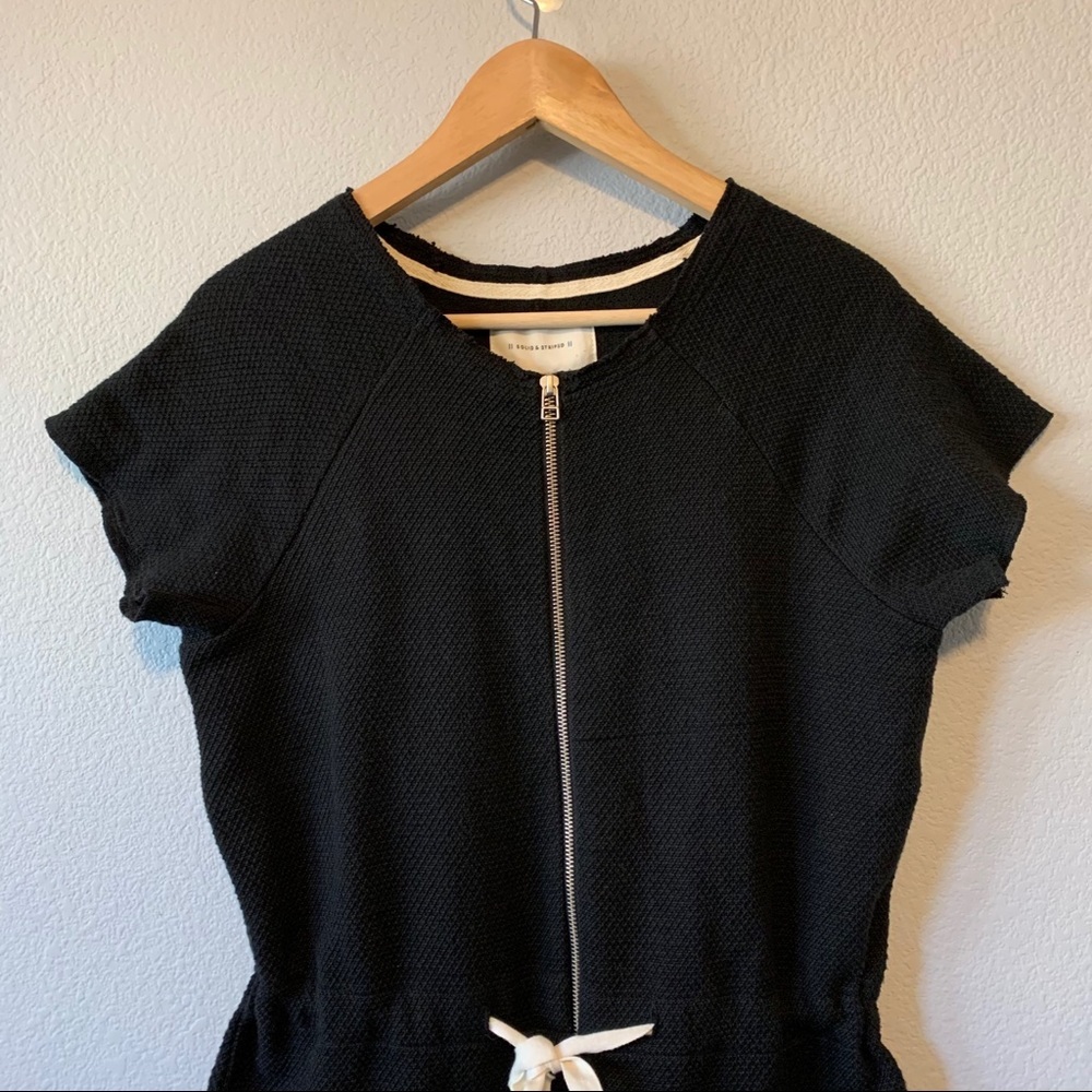 Solid + Striped Romper - image 8